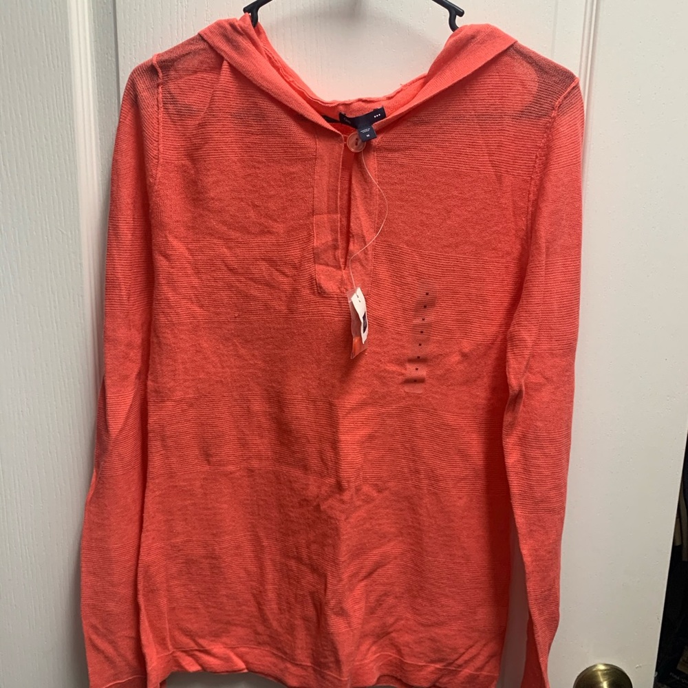 Gap women’s shirt with hoddie.